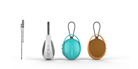 X3 MINI蓝牙音箱 何西西原创设计中的工业美学与实用主义融合